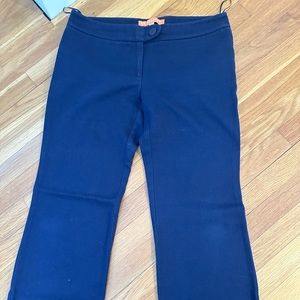 CK Bradley, New York cotton navy textured pants